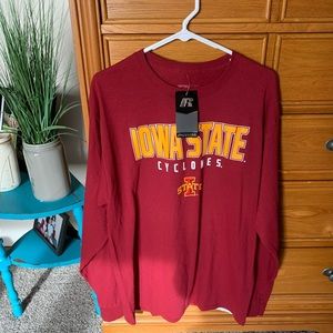 NWT Iowa State long sleeve tshirt Size Large
